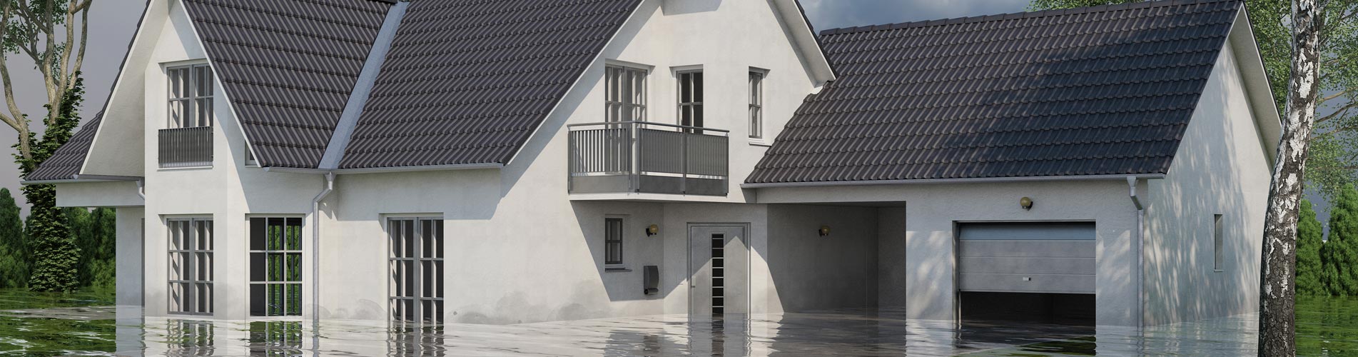 Storm Damage House Water