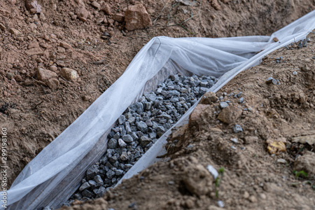 French Drain Installation